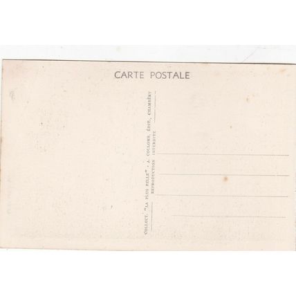 Croix du Nivolet Savoie France Postcard unused VGC