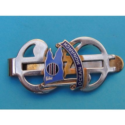 SS Ocean Monarch (1970 – 1975) Money Clip Cruse / Shipping Memorabilia