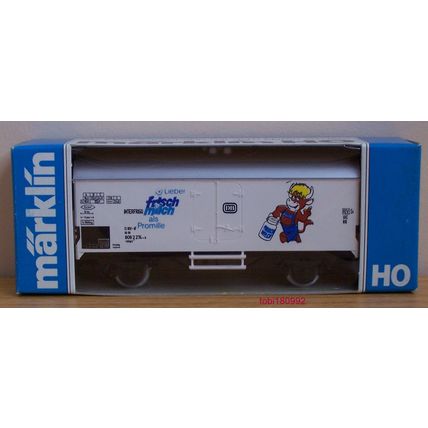 Marklin HO 4415 Covered Goods Wagon Interfrigo Frisch Milch DB - Special Edition