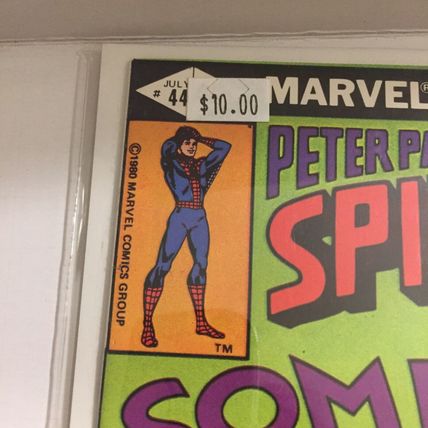 1980 Marvel Peter Parker Spectacular Spider-Man #44 Comic Book