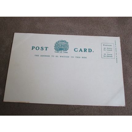 Early Peacock Postcard - Peterborough Cathedral West Front - Cambridgeshire