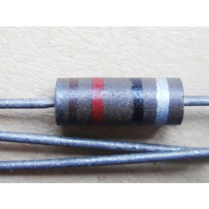 Morganite Carbon Resistors 12Ω 12 Ohm ¼ Watt, x7. New Old Stock 1960’s 70’s