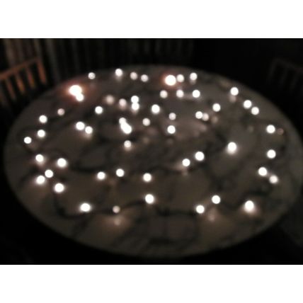 80 Bulb ~9m String of Warm White Christmas Tree Lights Indoor xmas fairy nonled