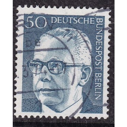 Berlin 1971 President Heinemann 50pf Fine Used SG B358 VGC