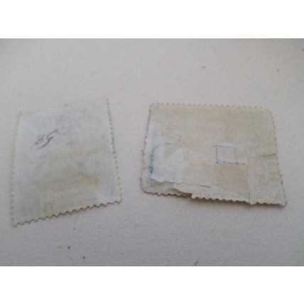 ADEN - 2 different stamps