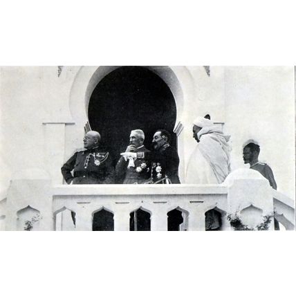 GENERAL DE VILLARET DECORATED BY THE DUKE OF CONNAUGHT 1915 WORLD WAR I PRINT