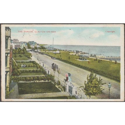 The Parade, Clacton-on-Sea, Essex, 1906 - GD&DL Postcard