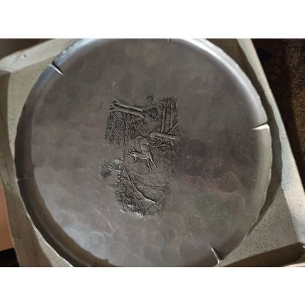 12 inch Deer field aluminum plate