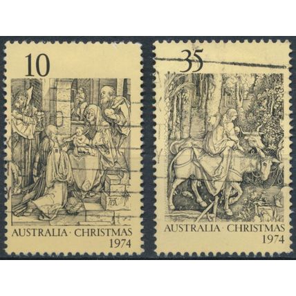 Christmas - Australia 1974 - FH - SG 580/1 (C)