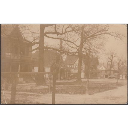 A Residential Street in Canada, 1906 - RPPC