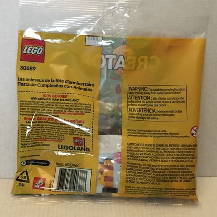 NEW Lego Creator Birthday Party Animals Polybag #30689 - 60 Pieces