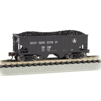 Bachmann USA 19556 USRA 55-Ton 2-Bay Hopper B&O N Gauge - NEW
