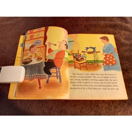 Old Vintage Treasure Books The Fix It Man Very/Good+ 4.5 Or Better Shape 1952