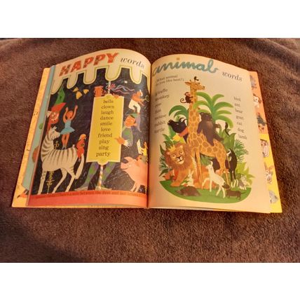 Little Golden Book My Word Book (A) First Edition By Robberta Miller 1963
