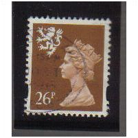 1993/98 GB SCOTLAND 26P CHESTNUT F/U SGS91