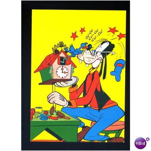 Cinema 113/1 DISNEY Goofy Postcard by Biondetti