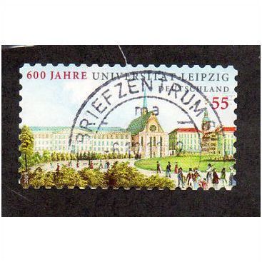 GER 2009 €0.55 (S/A) 'LEIPZIG UNIVERSITY' FINE USED (EBID30-604)