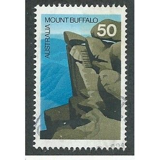 AUS 1976 50c 'MOUNT BUFFALO' FINE USED (EBID35-732)
