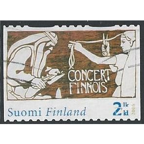 Finland Mi 1788: Promotional Poster for a Concert Series of Finnish Music.