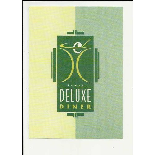 Advertising DELUXE DINER North Milwaukee Postcard