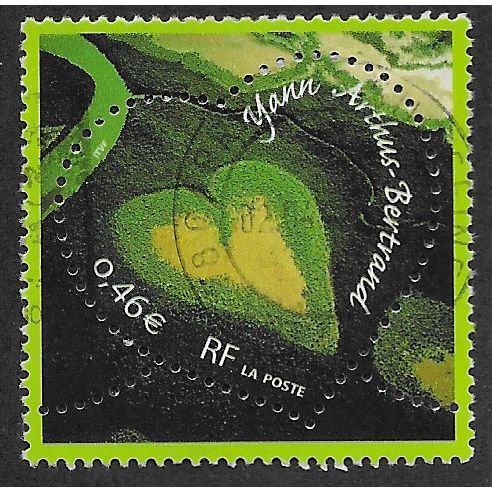 FRA 2002 46c 'ST VALENTINES DAY' FINE USED (EBID55-932)