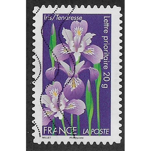 FRA 2012 (60c)(S/A) 'FLOWERS - IRIS' FINE USED (EBID56-748)