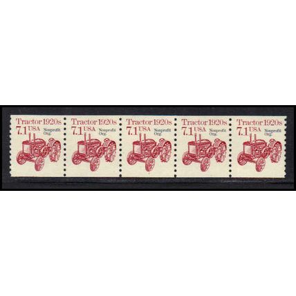 2127a 7.1c Tractor Fine MNH Dry Gum PNC 1/5 X0759
