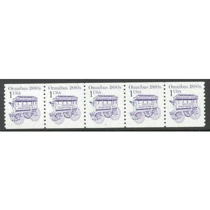 2225bv 1c Omnibus Fine MNH SG PNC 3/5 R0371