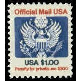 O132 $1 Eagle Fine MNH G0644