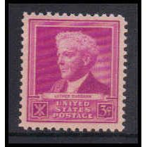 876 3c Luther Burbank Fine MNH KA3505