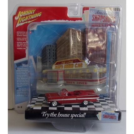 JOHNNY LIGHTNING ' AMERICAN SNAPSHOTS ' 1959 CHEVY IMPALA CONVERTIBLE ( 2019)