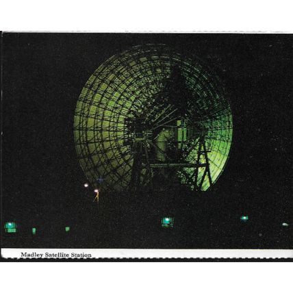 Madley, Herefordshire - Satellite Station - local postcard c.1980s
