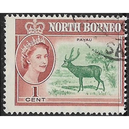 NORTH BORNEO 1961 SG 391 - #3 fine used (o)