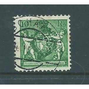 liechtenstein stamps sg47 sg 47 used slight tone areas 1921