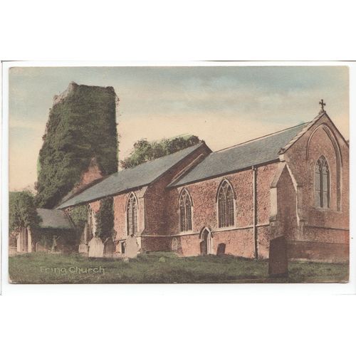 All Saints Church Fring Norfolk Postcard FWH