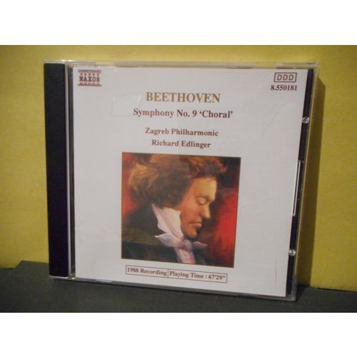 Beethoven,Symphony No.9 Choral,Zagreb Philharmonic,Richard Edlinger