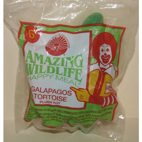 1995 McDonalds Amazing Wildlife #6 Gallapagos Tortoise Mint in Package
