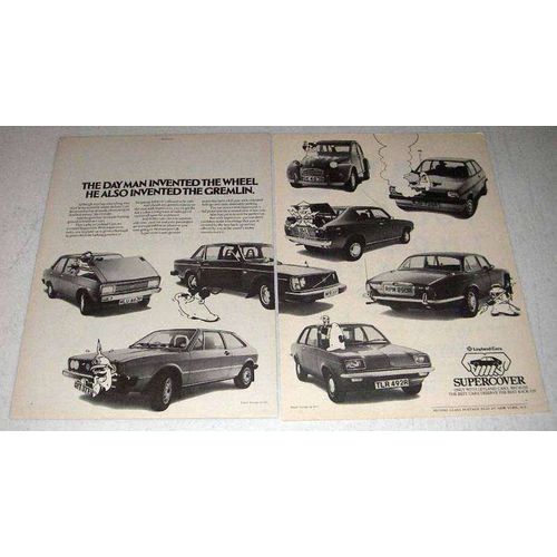 1977 Leyland Cars Ad - Man Invented the Gremlin