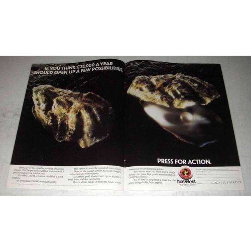 1987 NatWest Bank Ad - Open Up Possibilities