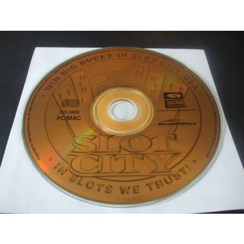 Slot City (PC & MAC, 1998) - Disc Only!!!