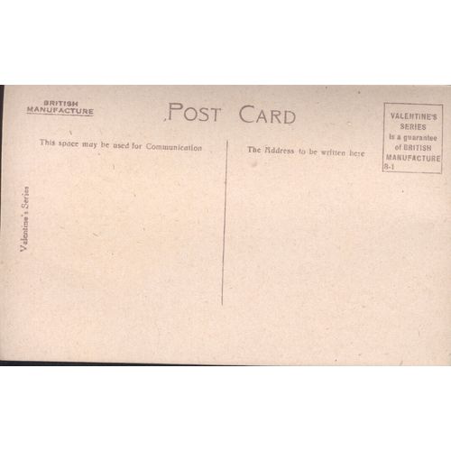Unused Antique Valentine's Postcard, Market Street, Manchester, Lancashire