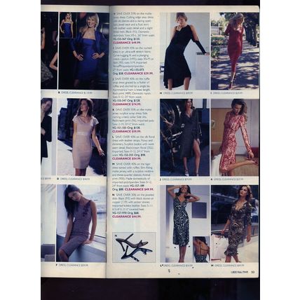 DANIELA PESTOVA Clearance 2002 Dec. Victoria's Secret Catalog VINTAGE & RARE!