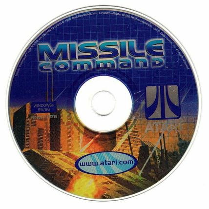 Missile Command (Atari/Hasbro) (PC-CD, 1999) for Windows - NEW CD in SLEEVE