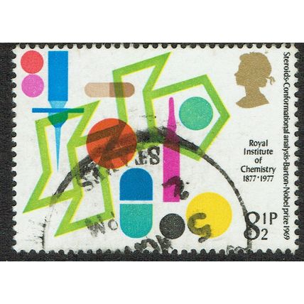 1977 Centenary Royal Institute of Chemistry 8 ½p Multicoloured SG1029 FU