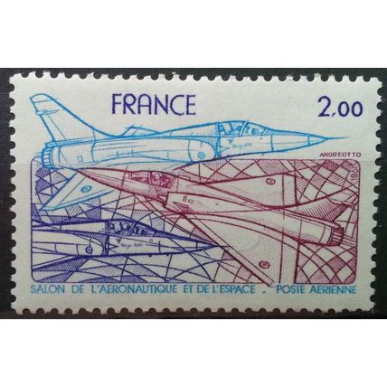 FRANCE: 1981 Air. 34th Int. Aeronautics Space Exhibition: SG2419 MNH