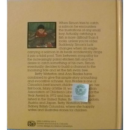 A SALMON FOR SIMON by BETTY WARNTON illustrated by ANN BLADES