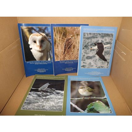DEVON BIRDS JOURNAL 2007 - 2018 (PB, VGC, 5 editions)