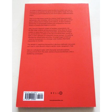 JOHN BUXTON HILTON PAPERBACK - NO BIRDS SANG - A SIMON KENWORTHY MYSTERY