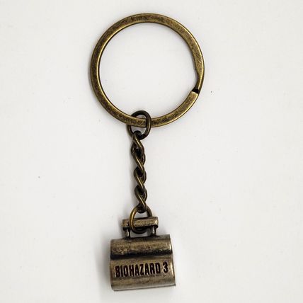 BIOHAZARD 3 Grenade Launcher Ammo Box Keychain BRONZE - HK Comic Resident Evil