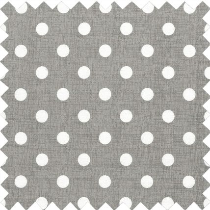 HobbyGift Medium Sewing Box - Grey Spot - Crafts Sewing